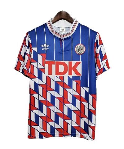 camisa ajax retr 1990 azul umbro 1 1