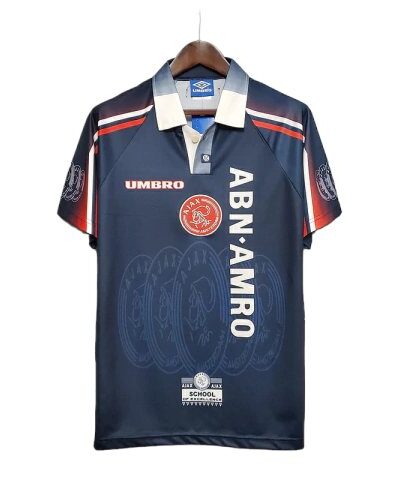 camisa ajax retr 1997 1998 azul umbro 1 1