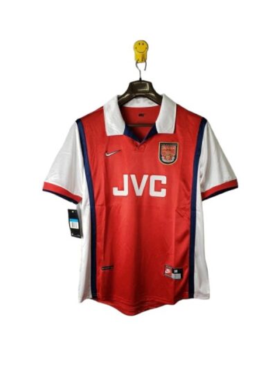 camisa arsenal retr 1998 vermelha e branca nike 1 1