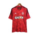 camisa flamengo i retr 2014 torcedor masculina vermelha com detalhes em preto e branco 1 1