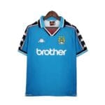 camisa manchester city home retr 97 99 torcedor masculina azul 1 1