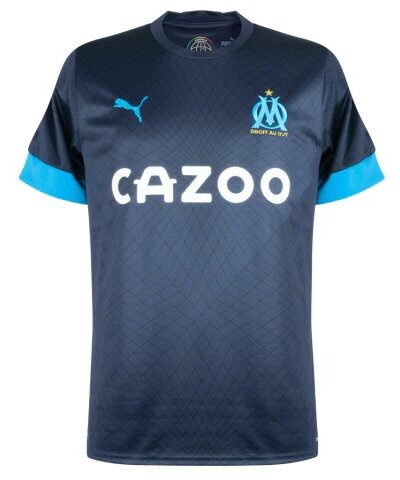 camisa marseille away 22 23torcedor puma masculina azul marinho 1 1