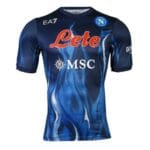 camisa napoli flames kit 22 23 torcedor ea7 masculina azul 1 1