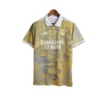 camisa real madrid edi o especial 23 24 torcedor adidas masculina dourado 1 2