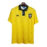 camisa retr 91 93 sele o brasileira i umbro masculina amarela 1 1