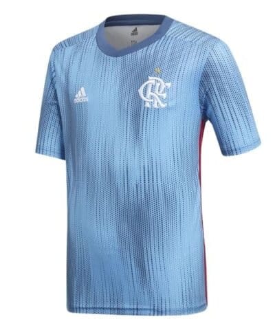 camisa retr flamengo iii 18 19 torcedor adidas masculina azul 1 1