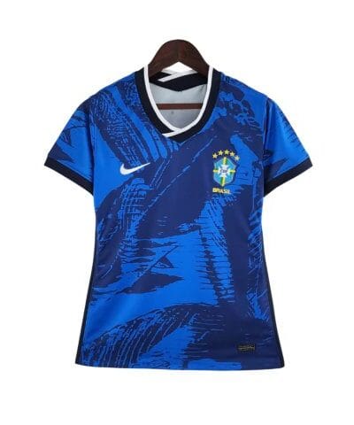 camisa sele o brasileira edi o especial torcedor nike feminina azul 1 1