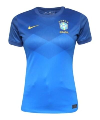 camisa sele o brasileira ii 2020 2021 torcedor nike feminina azul 1 1