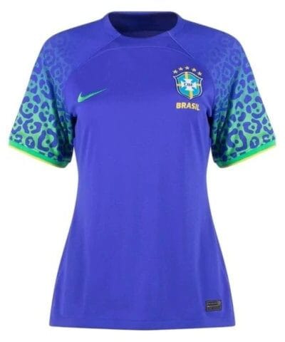 camisa sele o brasileira ii 2022 torcedor nike feminina azul 1 1