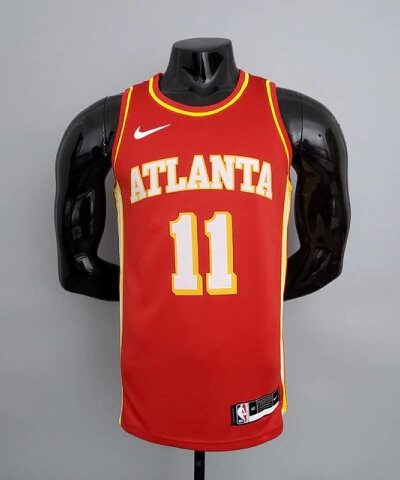 camiseta regata atlanta hawks vermelha nike masculina 1 1