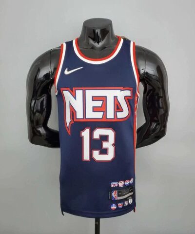 camiseta regata brooklyn nets azul nike masculina 1 1