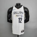 camiseta regata brooklyn nets branca nike masculina 1 1