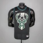 camiseta regata milwaukee bucks preta nike masculina 1 1