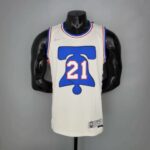 camiseta regata philadelphia 76ers branca nike masculina 1 2