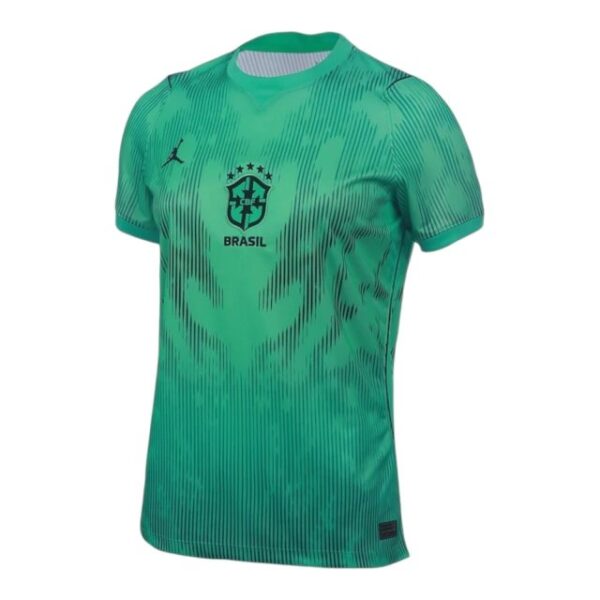 Camisa Seleção Brasileira Goleiro III 26/27 - Torcedor Jordan Feminina - Verde