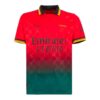 camisa ac milan edicao especial torcedor puma masculina vermelha com detalhes em verde