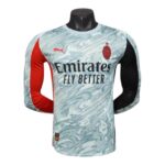 camisa ac milan goleiro i manga longa jogador puma masculina azul