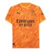 camisa ac milan goleiro ii torcedor puma masculina laranja