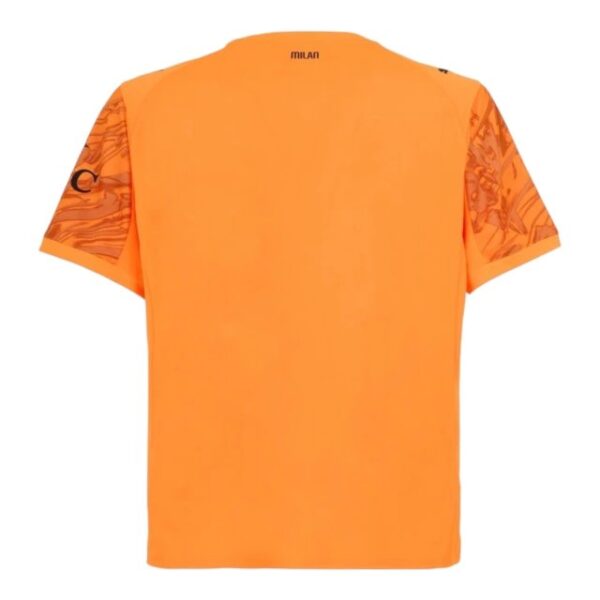 camisa ac milan goleiro ii torcedor puma masculina laranja