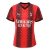 camisa ac milan i torcedor puma feminina vermelha e preta
