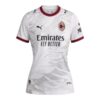 camisa ac milan ii torcedor puma feminina branca