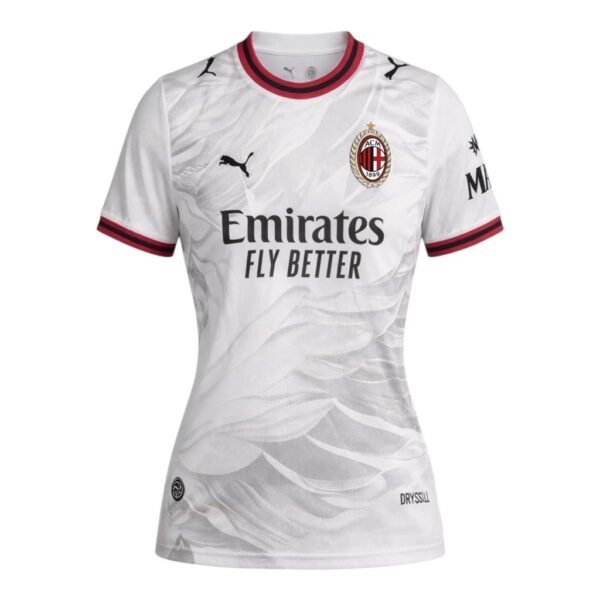 camisa ac milan ii torcedor puma feminina branca