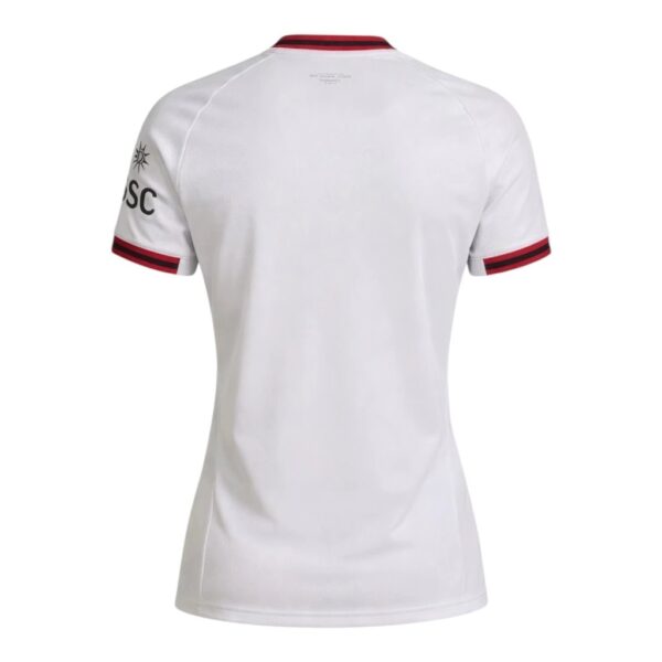 camisa ac milan ii torcedor puma feminina branca