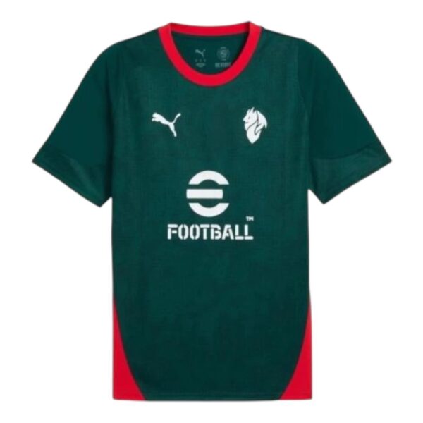 camisa ac milan treino torcedor puma masculina verde