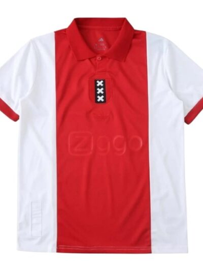 camisa ajax edicao aniversario anos torcedor adidas masculina branca e vermelha