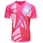 Camisa rosa do Flamengo Adidas 2023